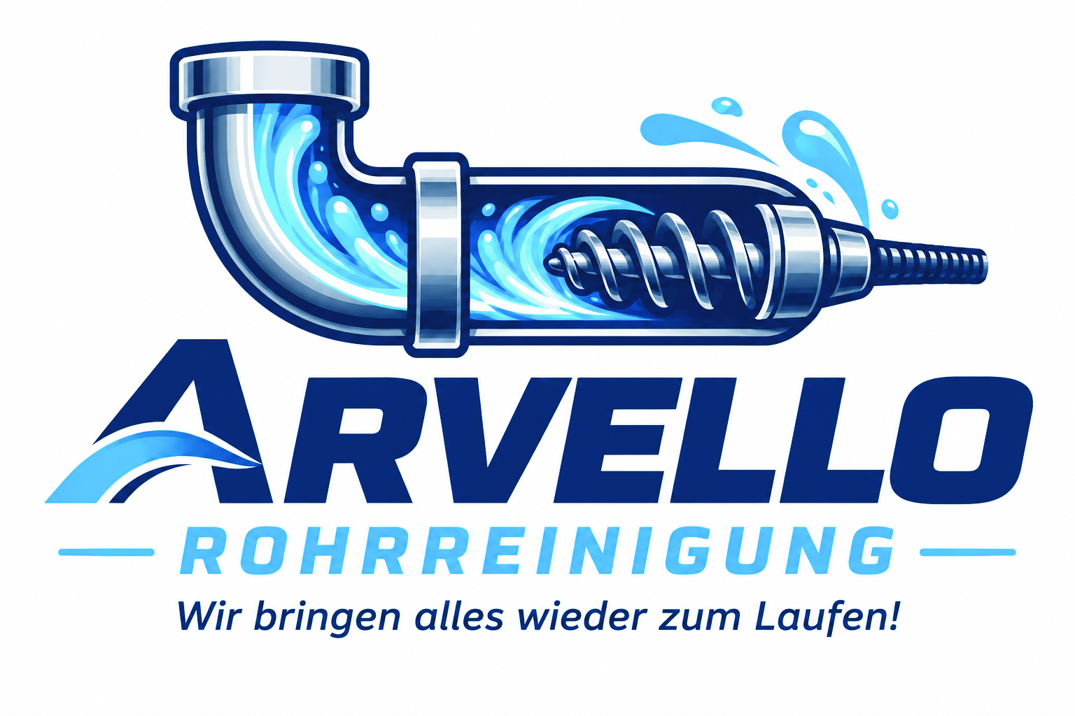 ARVELLO Rohrreinigung – Wir bringen alles wieder zum Laufen!
